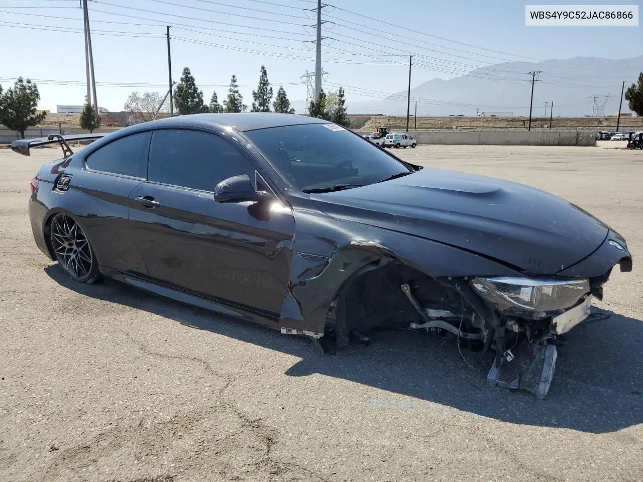 2018 BMW M4 VIN: WBS4Y9C52JAC86866 Lot: 60564675