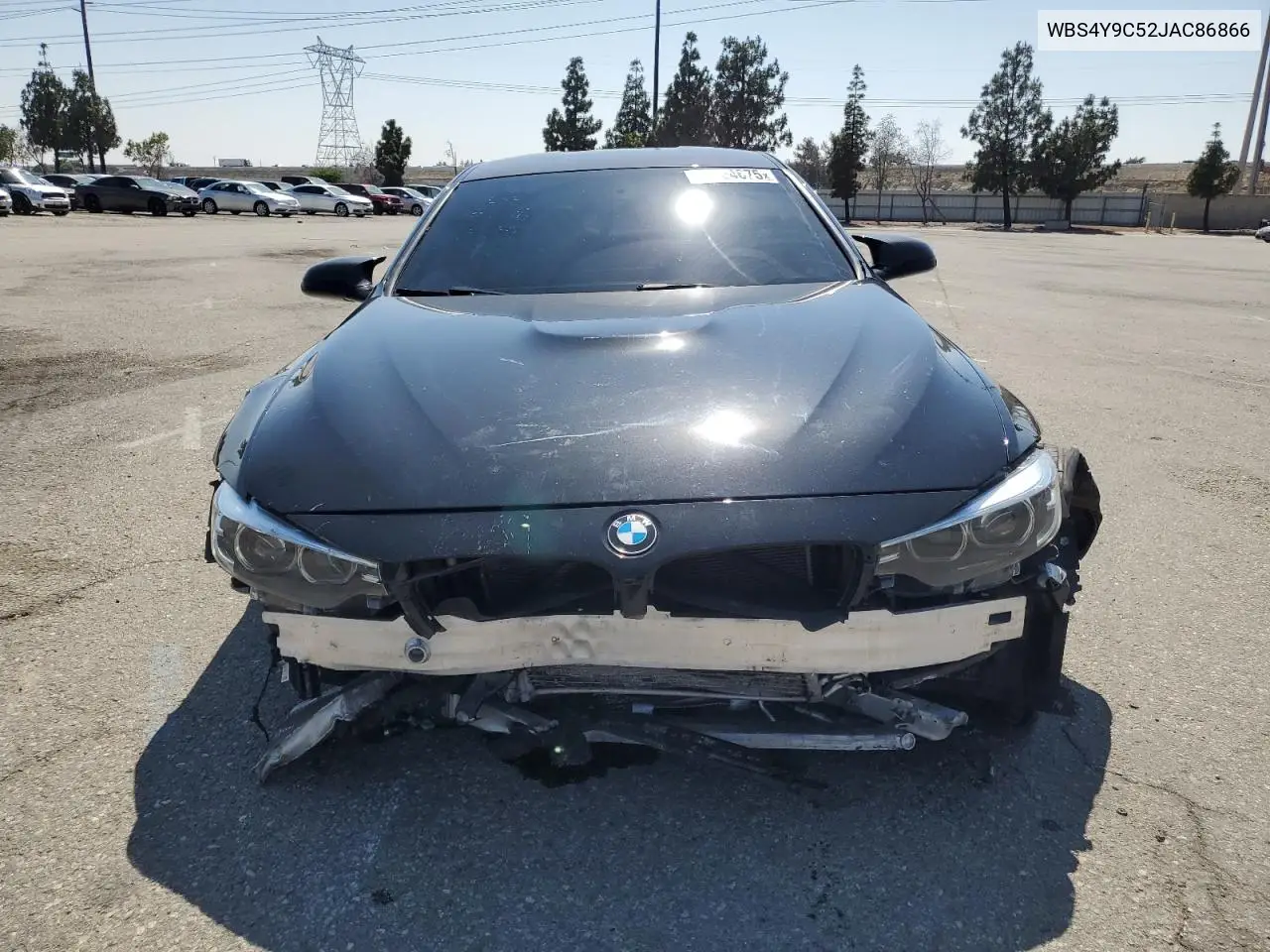 2018 BMW M4 VIN: WBS4Y9C52JAC86866 Lot: 60564675