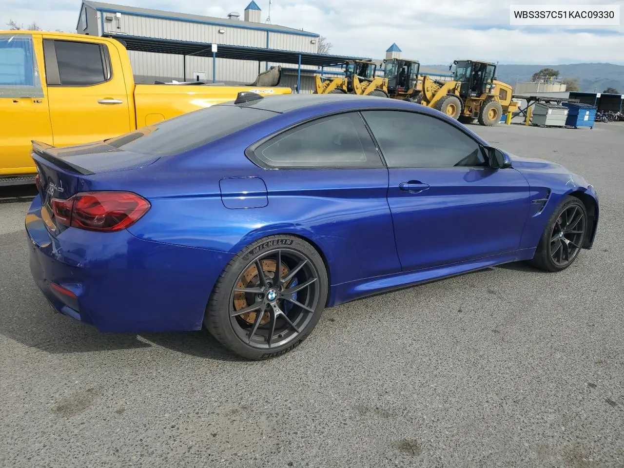 2019 BMW M4 Cs VIN: WBS3S7C51KAC09330 Lot: 47278025