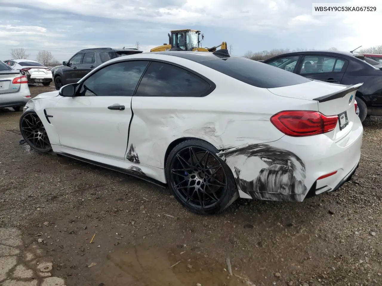 2019 BMW M4 VIN: WBS4Y9C53KAG67529 Lot: 51068905