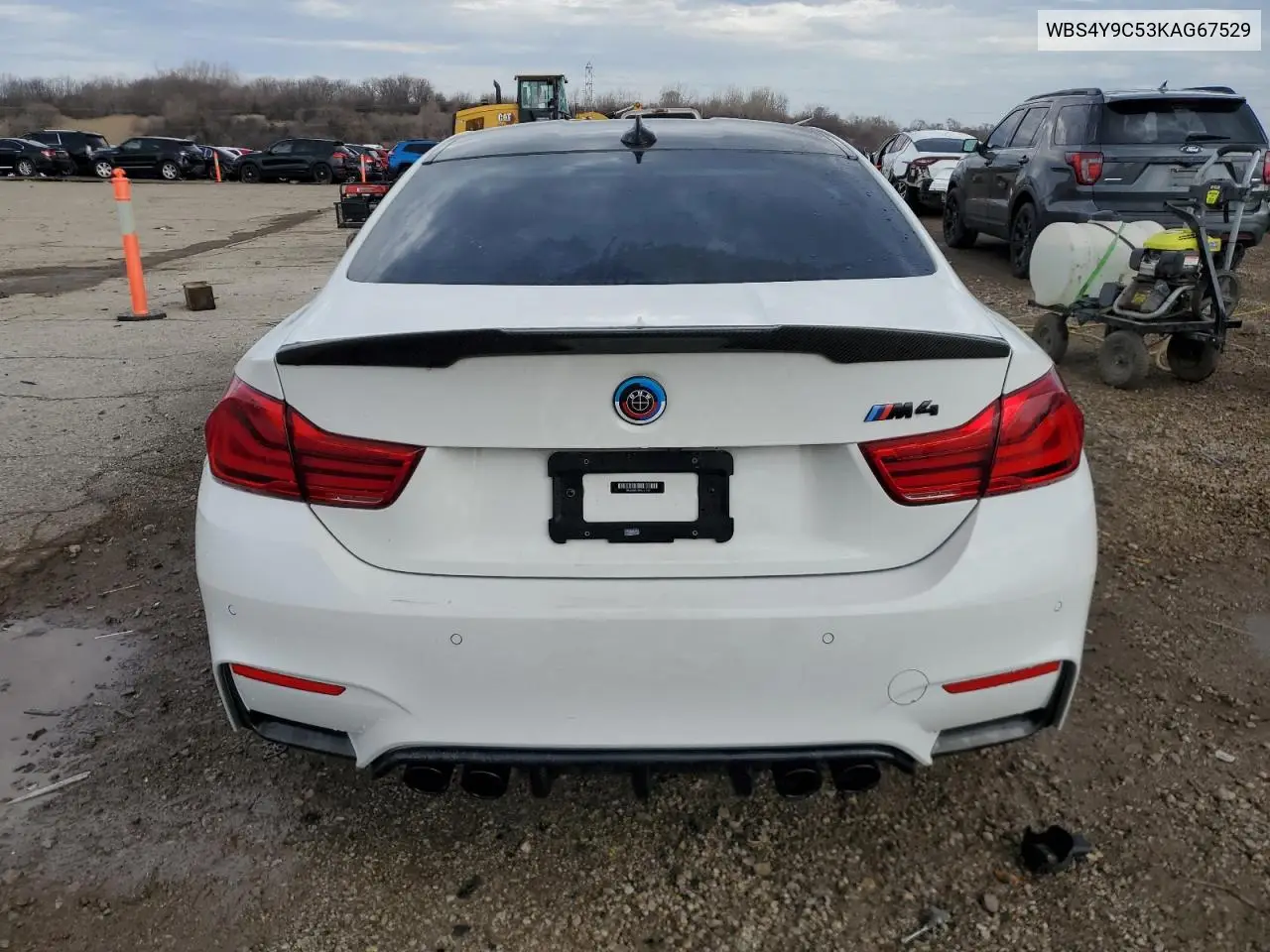 2019 BMW M4 VIN: WBS4Y9C53KAG67529 Lot: 51068905
