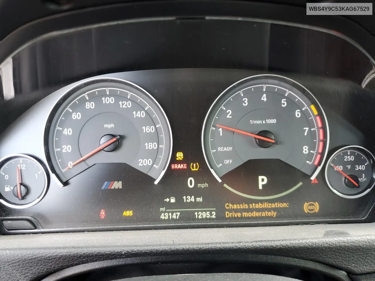 2019 BMW M4 VIN: WBS4Y9C53KAG67529 Lot: 51068905