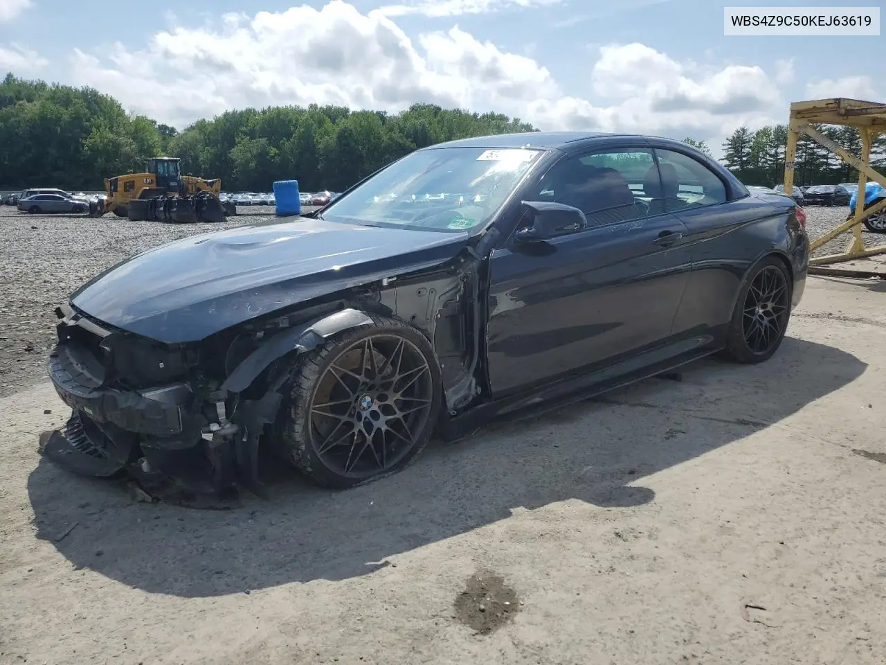 2019 BMW M4 VIN: WBS4Z9C50KEJ63619 Lot: 59869045