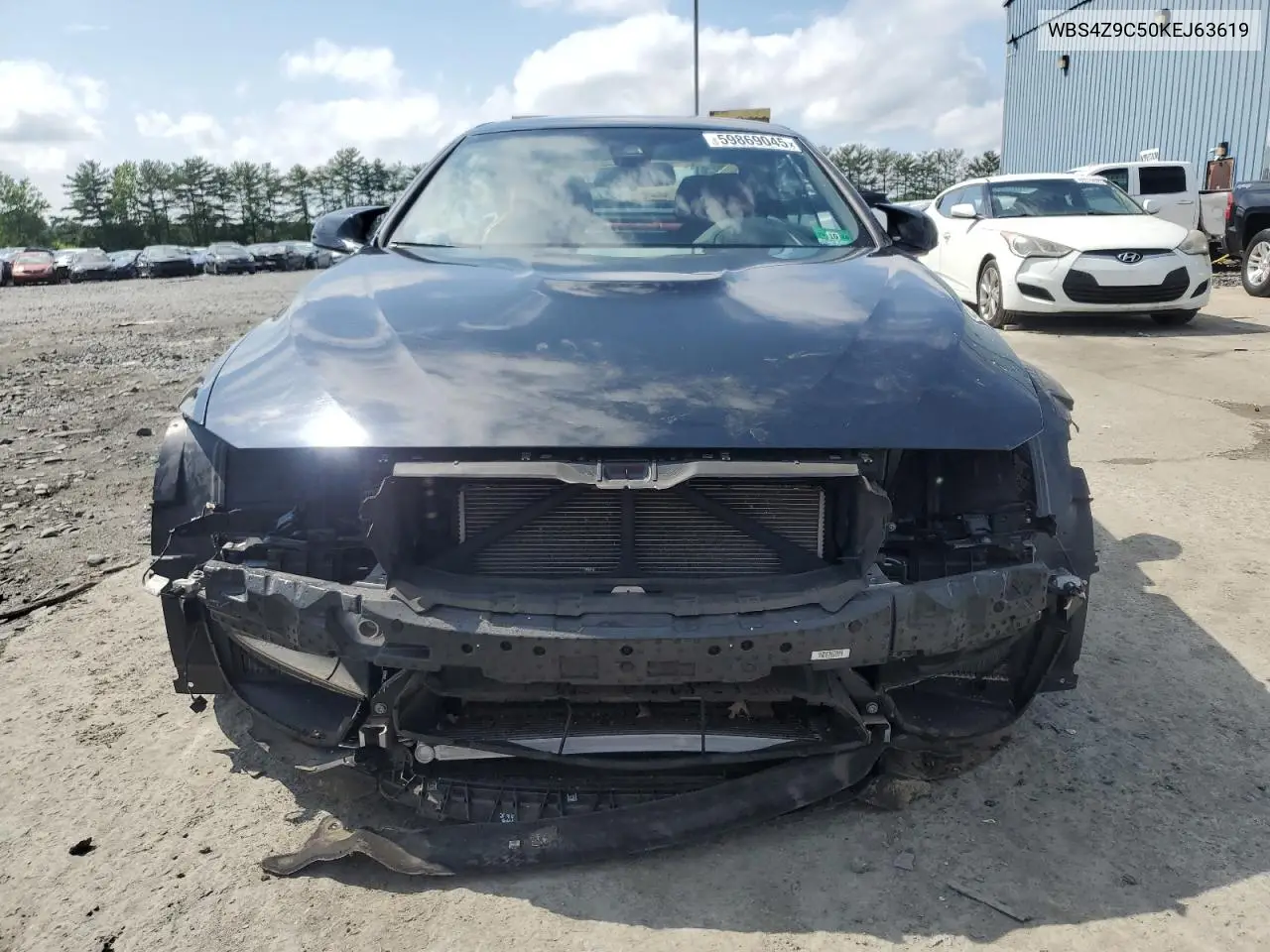 2019 BMW M4 VIN: WBS4Z9C50KEJ63619 Lot: 59869045