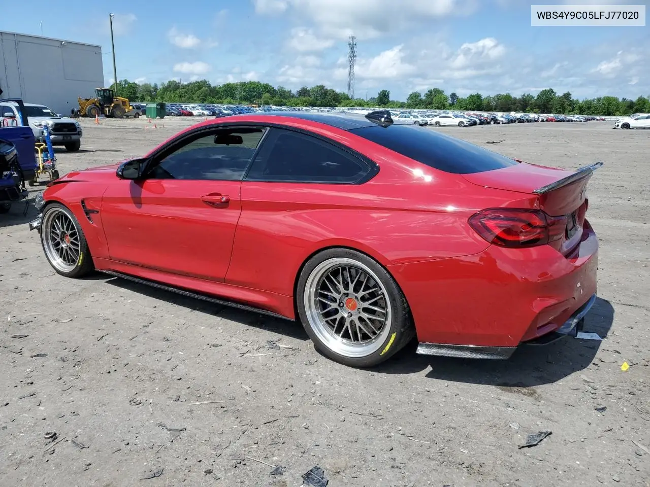 2020 BMW M4 VIN: WBS4Y9C05LFJ77020 Lot: 56002775