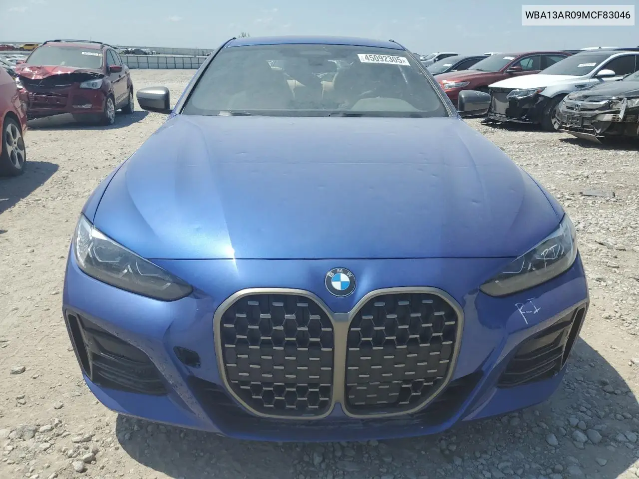 2021 BMW M440Xi VIN: WBA13AR09MCF83046 Lot: 45092305