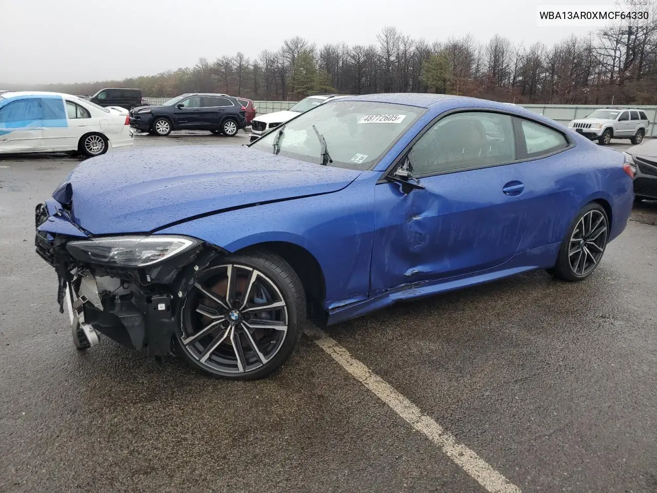 2021 BMW M440Xi VIN: WBA13AR0XMCF64330 Lot: 48772605