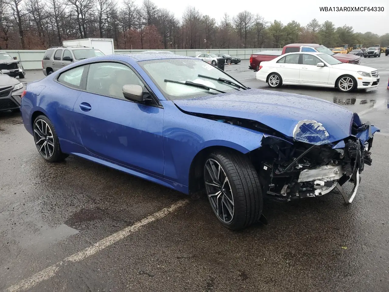 2021 BMW M440Xi VIN: WBA13AR0XMCF64330 Lot: 48772605