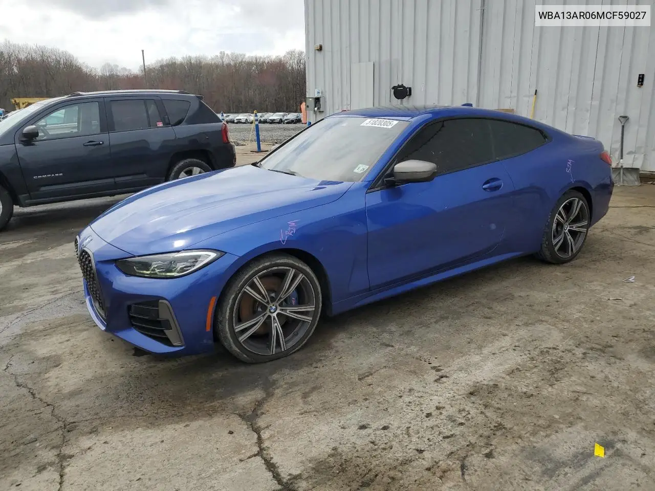 2021 BMW M440Xi VIN: WBA13AR06MCF59027 Lot: 51820305