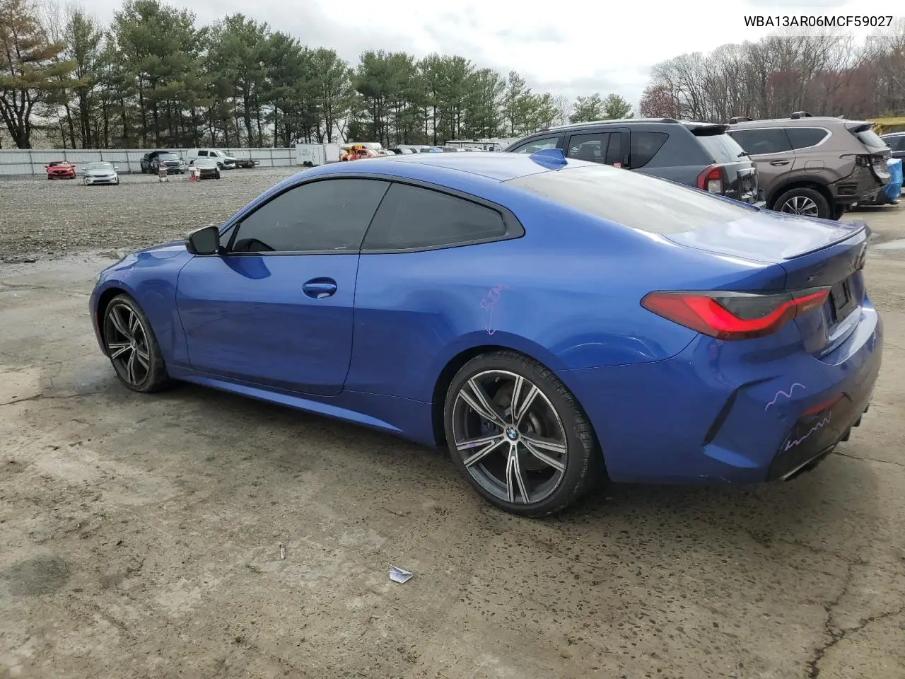 2021 BMW M440Xi VIN: WBA13AR06MCF59027 Lot: 51820305