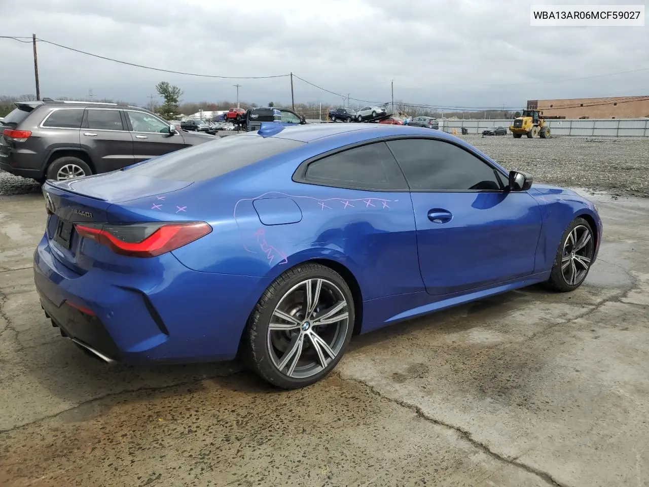 2021 BMW M440Xi VIN: WBA13AR06MCF59027 Lot: 51820305