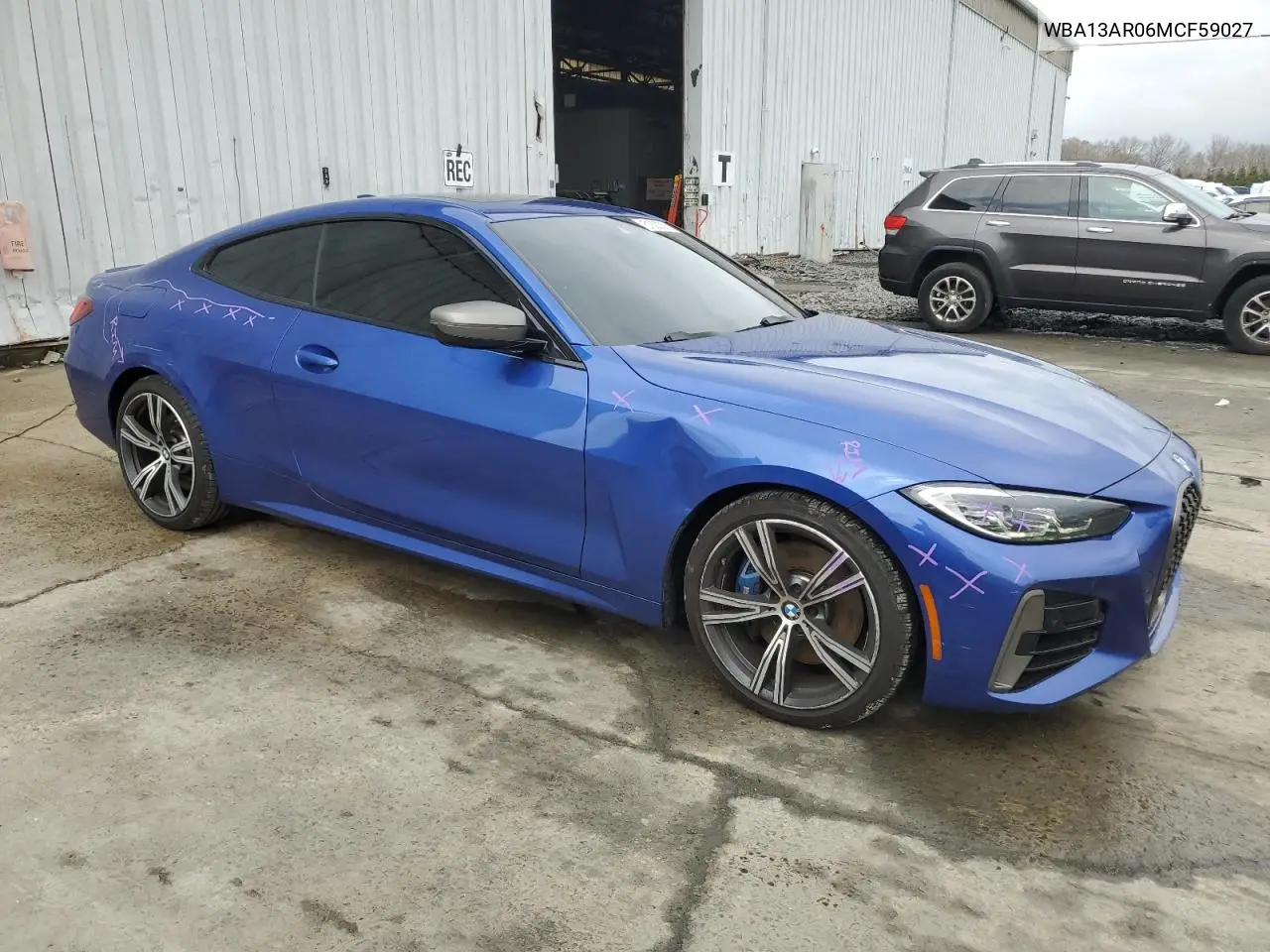 2021 BMW M440Xi VIN: WBA13AR06MCF59027 Lot: 51820305