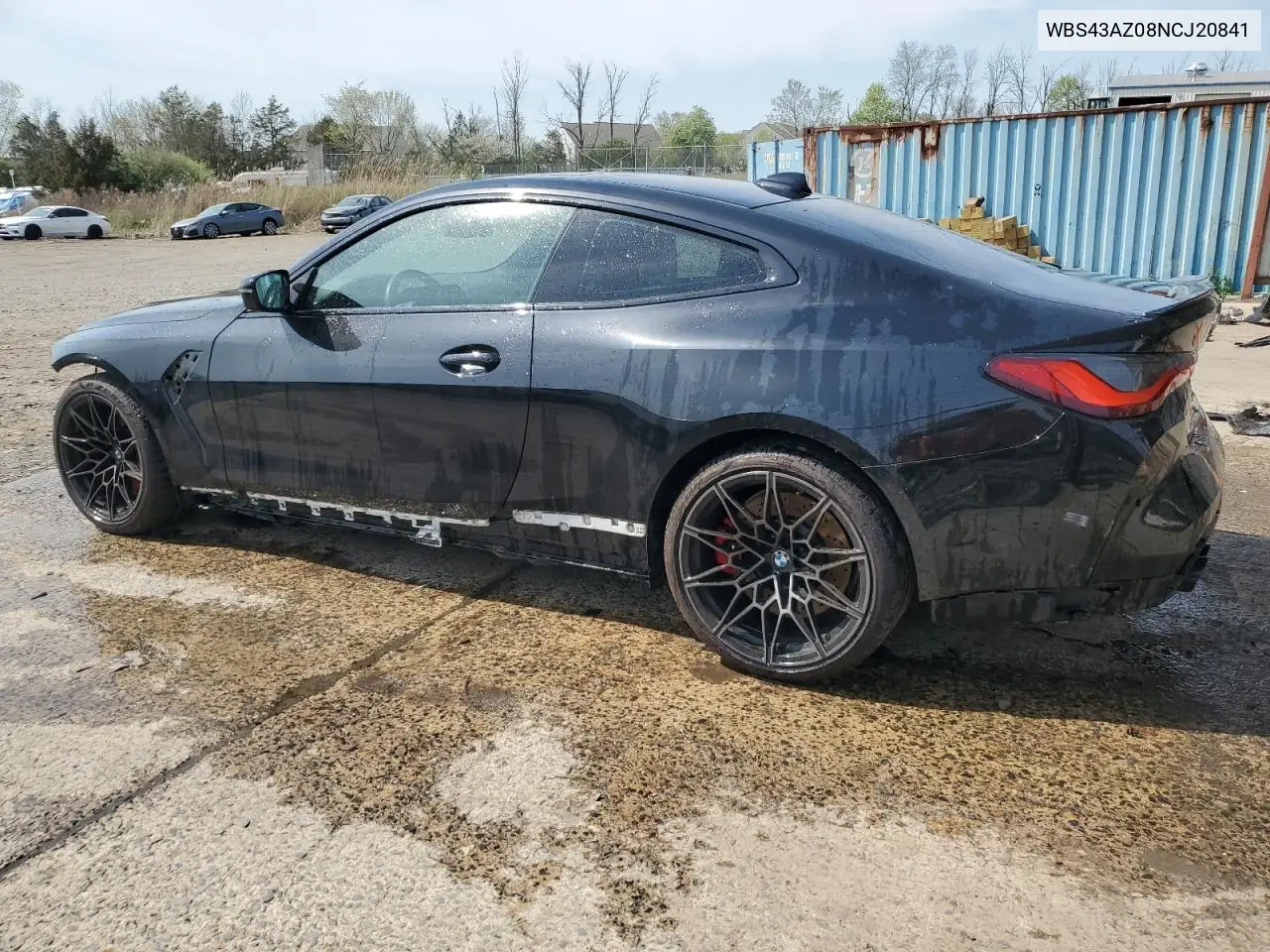 2021 BMW M4 Competition VIN: WBS43AZ08NCJ20841 Lot: 53733145