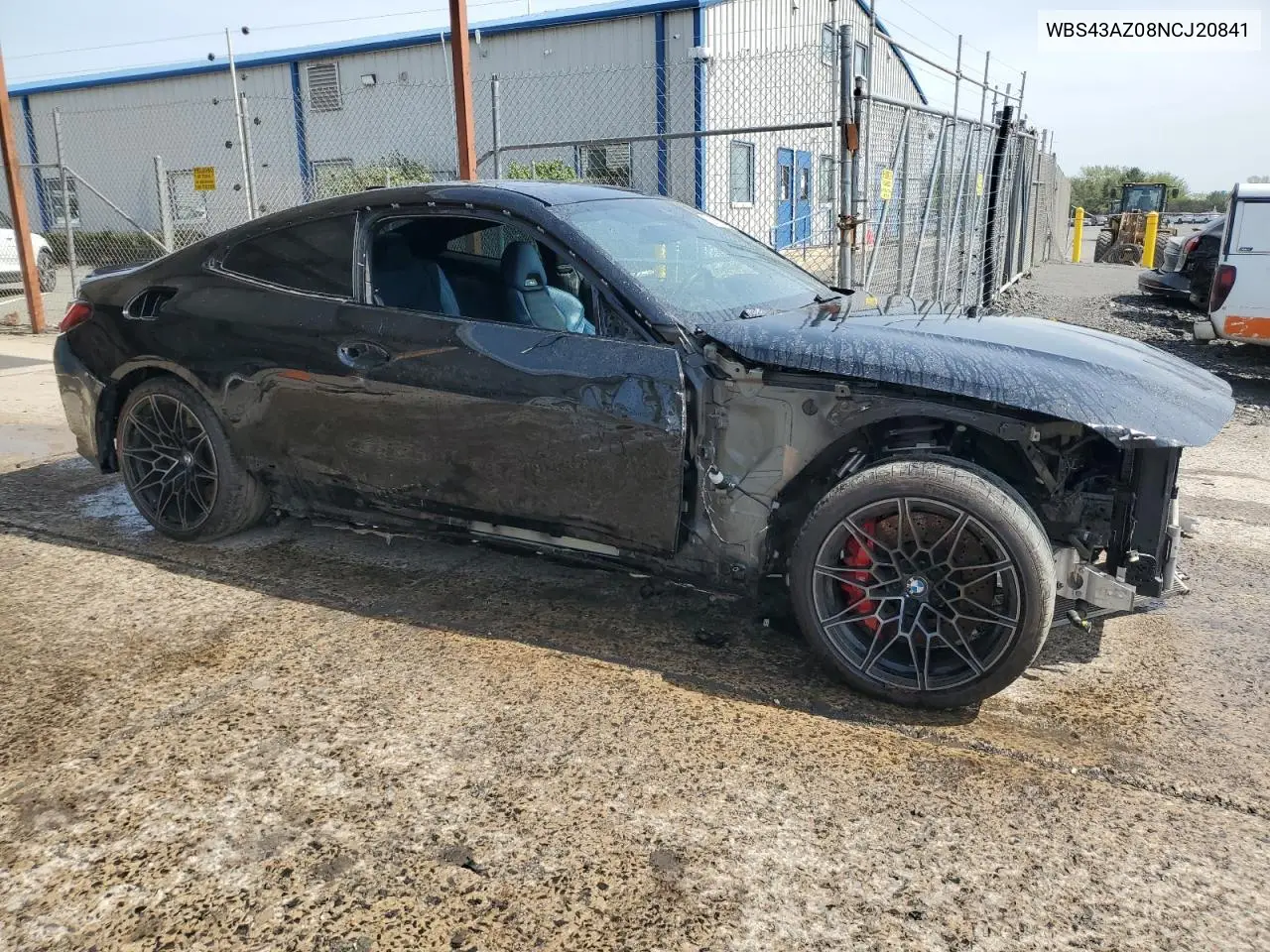 2021 BMW M4 Competition VIN: WBS43AZ08NCJ20841 Lot: 53733145