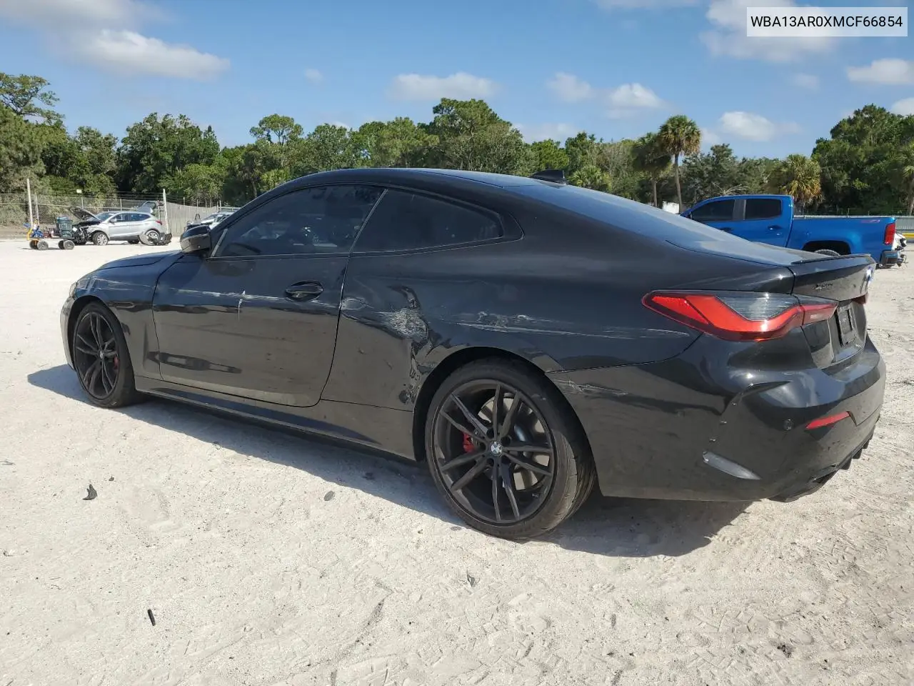 2021 BMW M440Xi VIN: WBA13AR0XMCF66854 Lot: 54802945