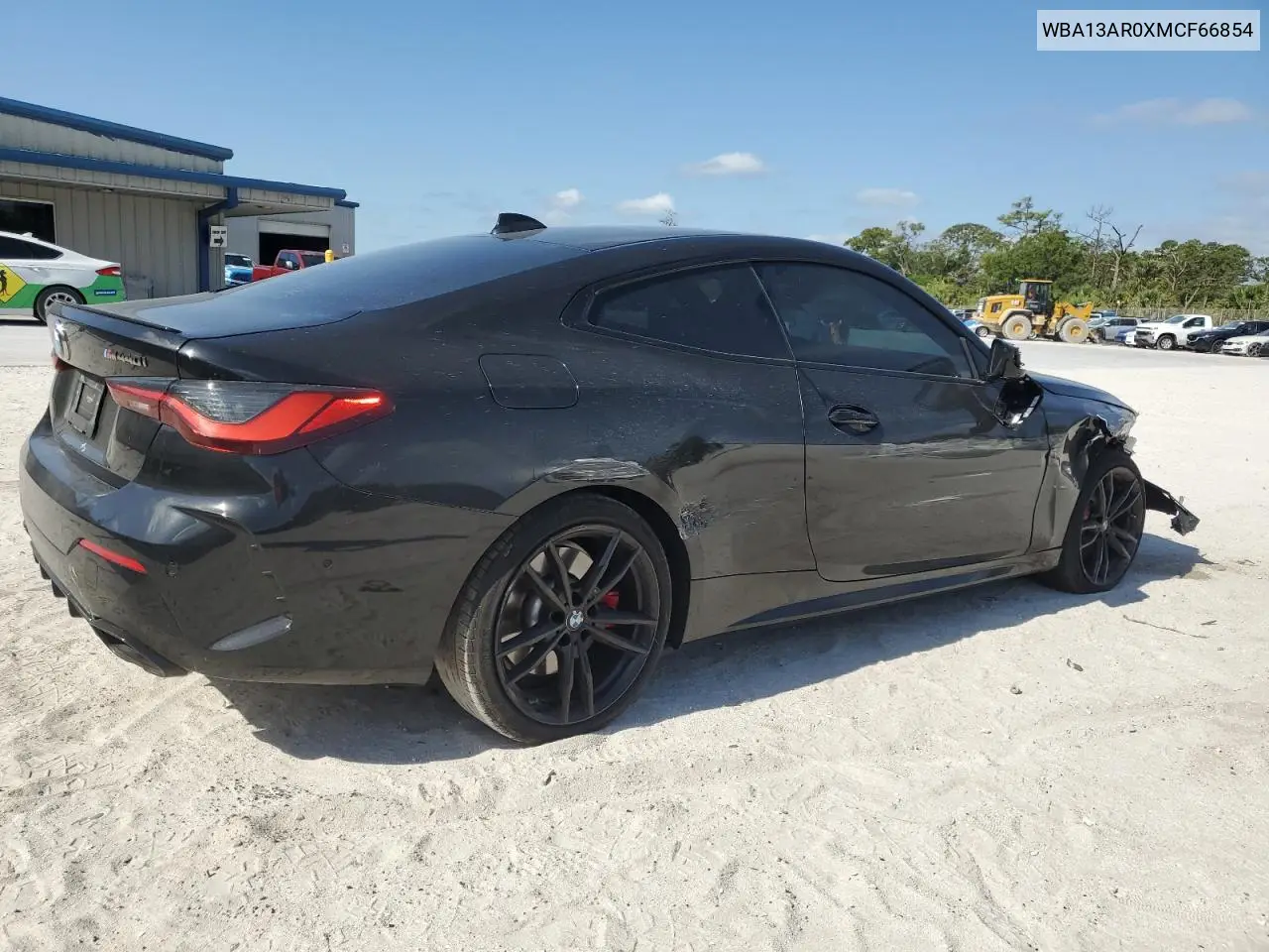 2021 BMW M440Xi VIN: WBA13AR0XMCF66854 Lot: 54802945