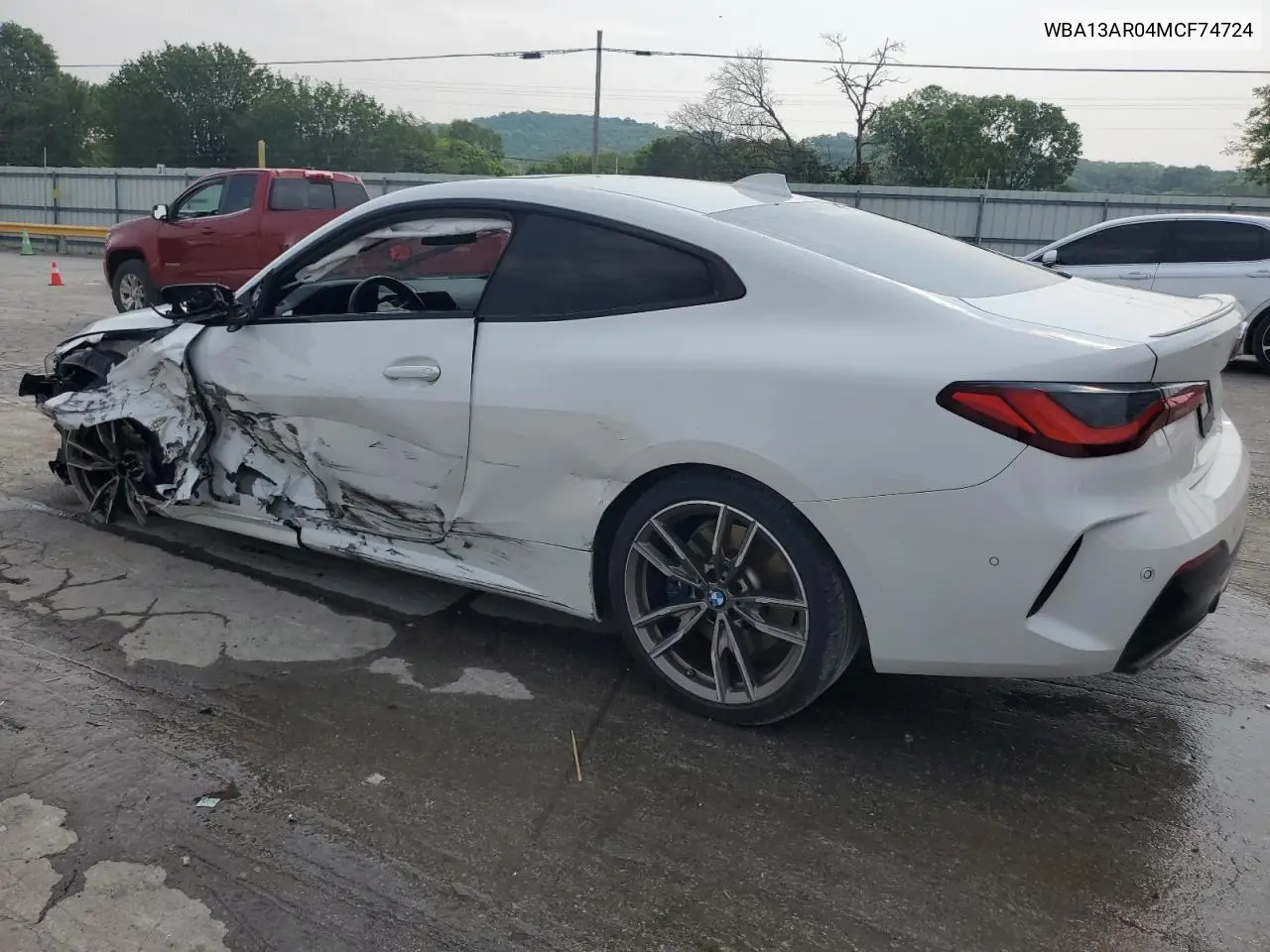 2021 BMW M440Xi VIN: WBA13AR04MCF74724 Lot: 59580625