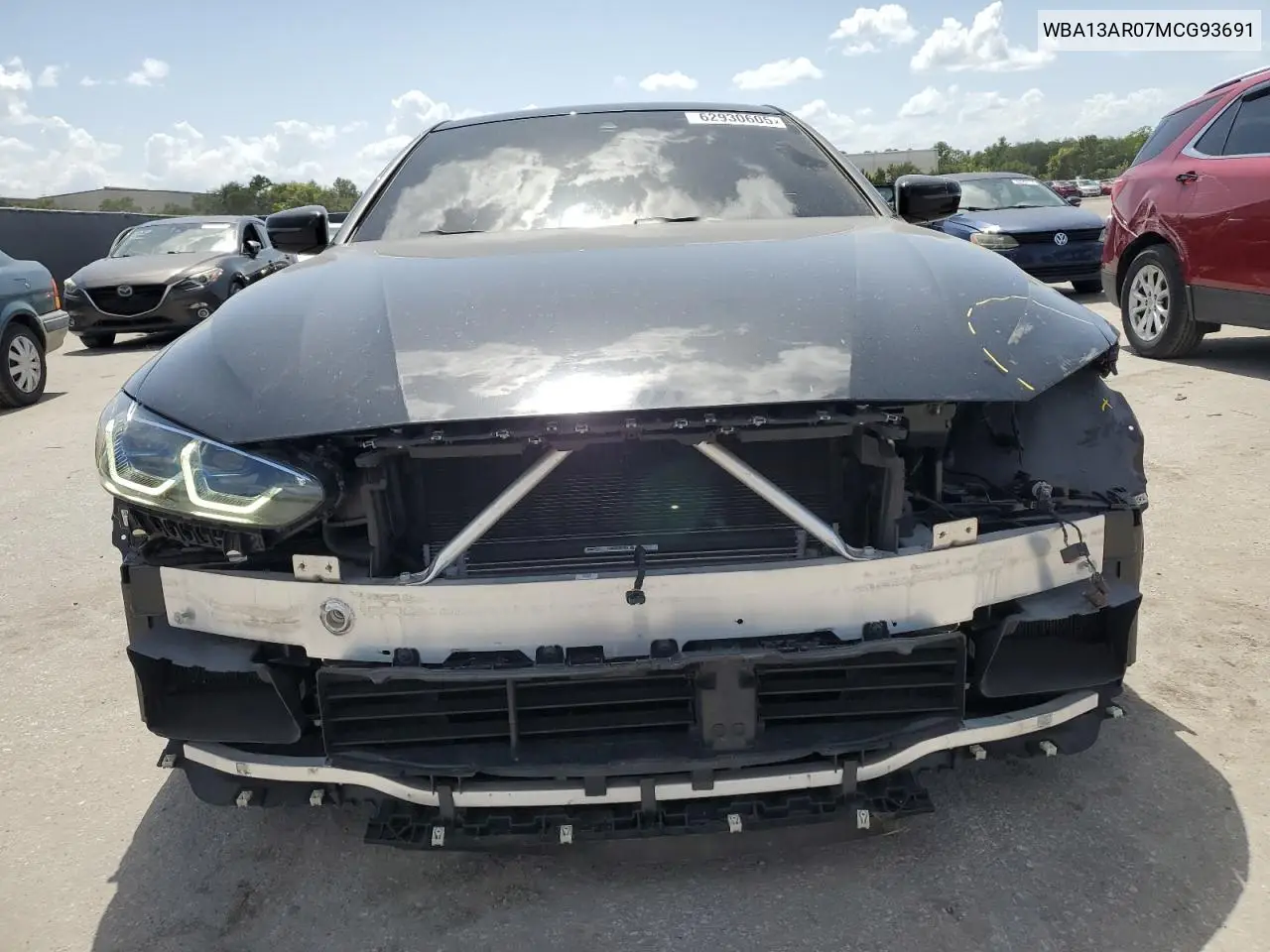 2021 BMW M440Xi VIN: WBA13AR07MCG93691 Lot: 62930605