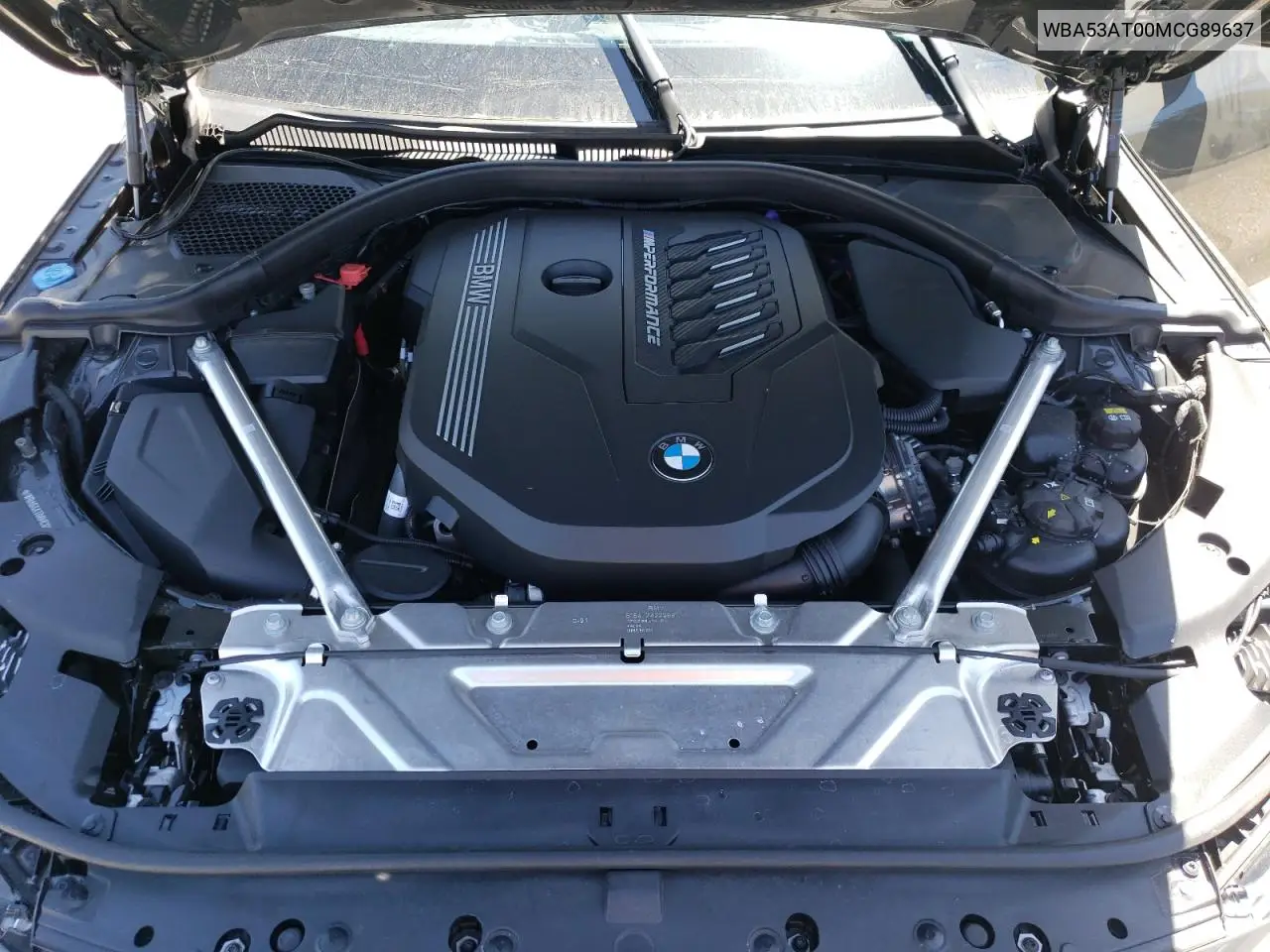 2021 BMW M440I VIN: WBA53AT00MCG89637 Lot: 64332165