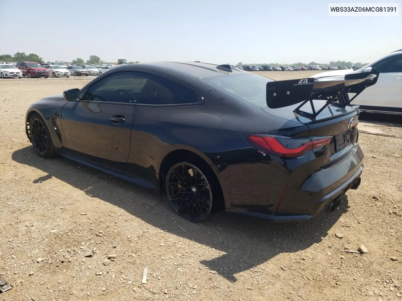 2021 BMW M4 Competition VIN: WBS33AZ06MCG81391 Lot: 64683425
