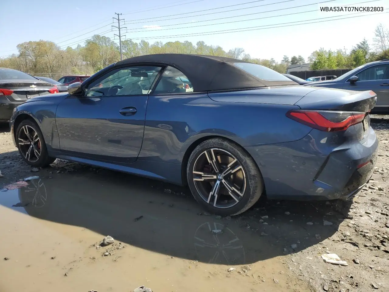 2022 BMW M440I VIN: WBA53AT07NCK82803 Lot: 51967335