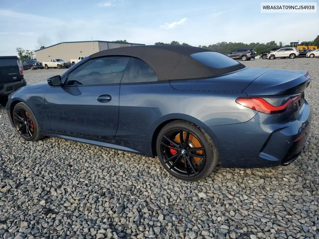 2022 BMW M440Xi VIN: WBA63AT09NCJ54938 Lot: 53868575
