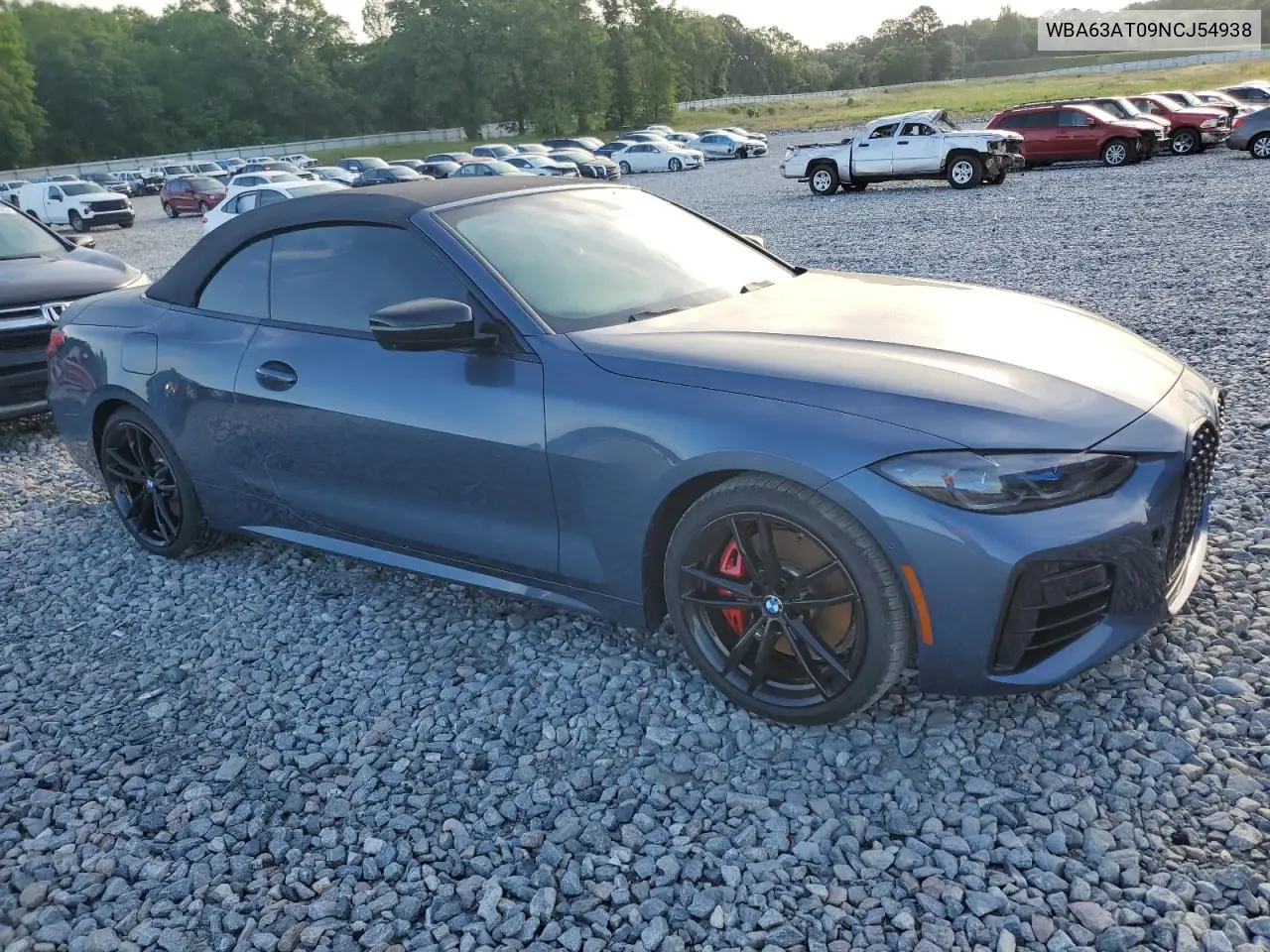 2022 BMW M440Xi VIN: WBA63AT09NCJ54938 Lot: 53868575