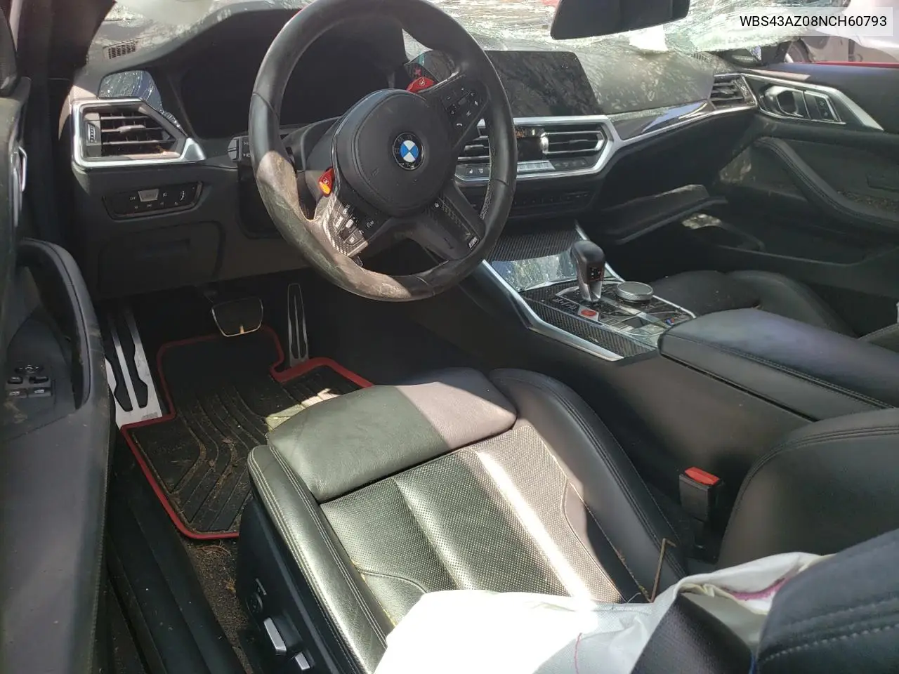 2022 BMW M4 Competition VIN: WBS43AZ08NCH60793 Lot: 53933745