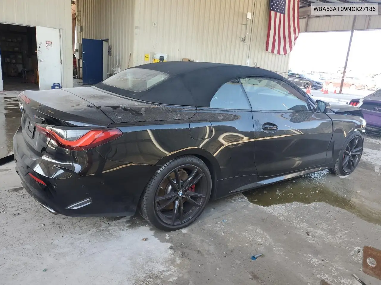 2022 BMW M440I VIN: WBA53AT09NCK27186 Lot: 56094615