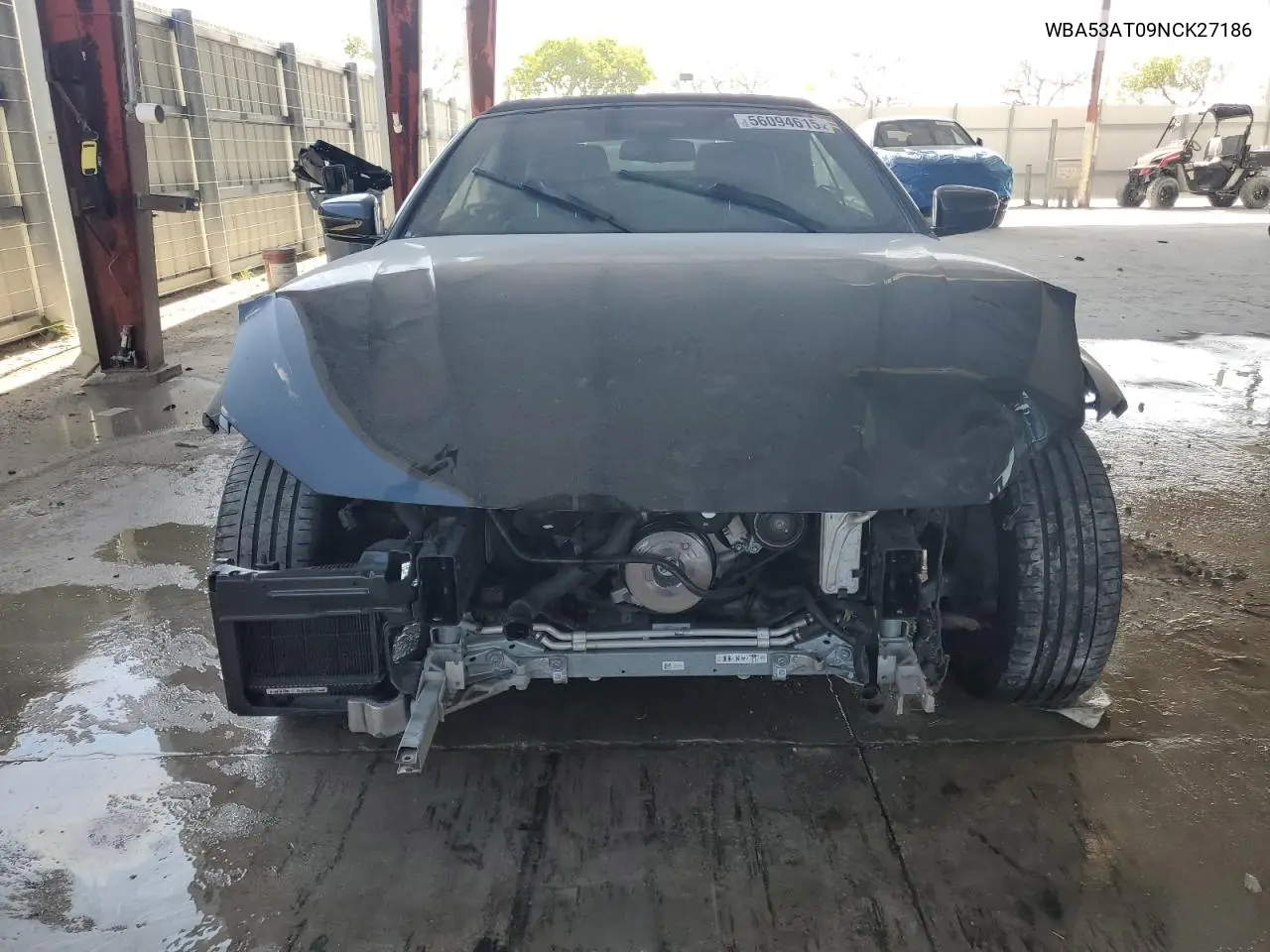 2022 BMW M440I VIN: WBA53AT09NCK27186 Lot: 56094615