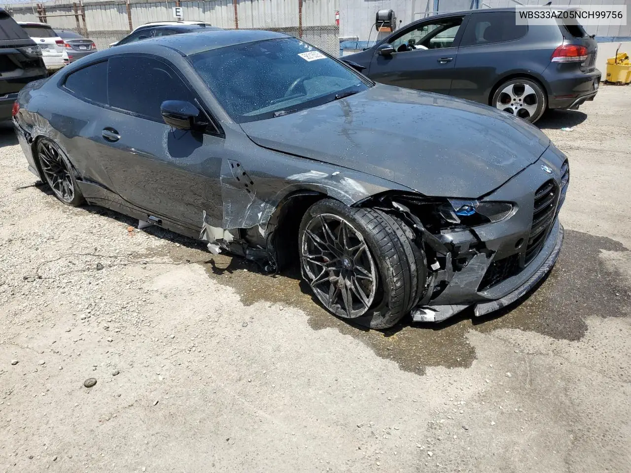 2022 BMW M4 Competition VIN: WBS33AZ05NCH99756 Lot: 58216505