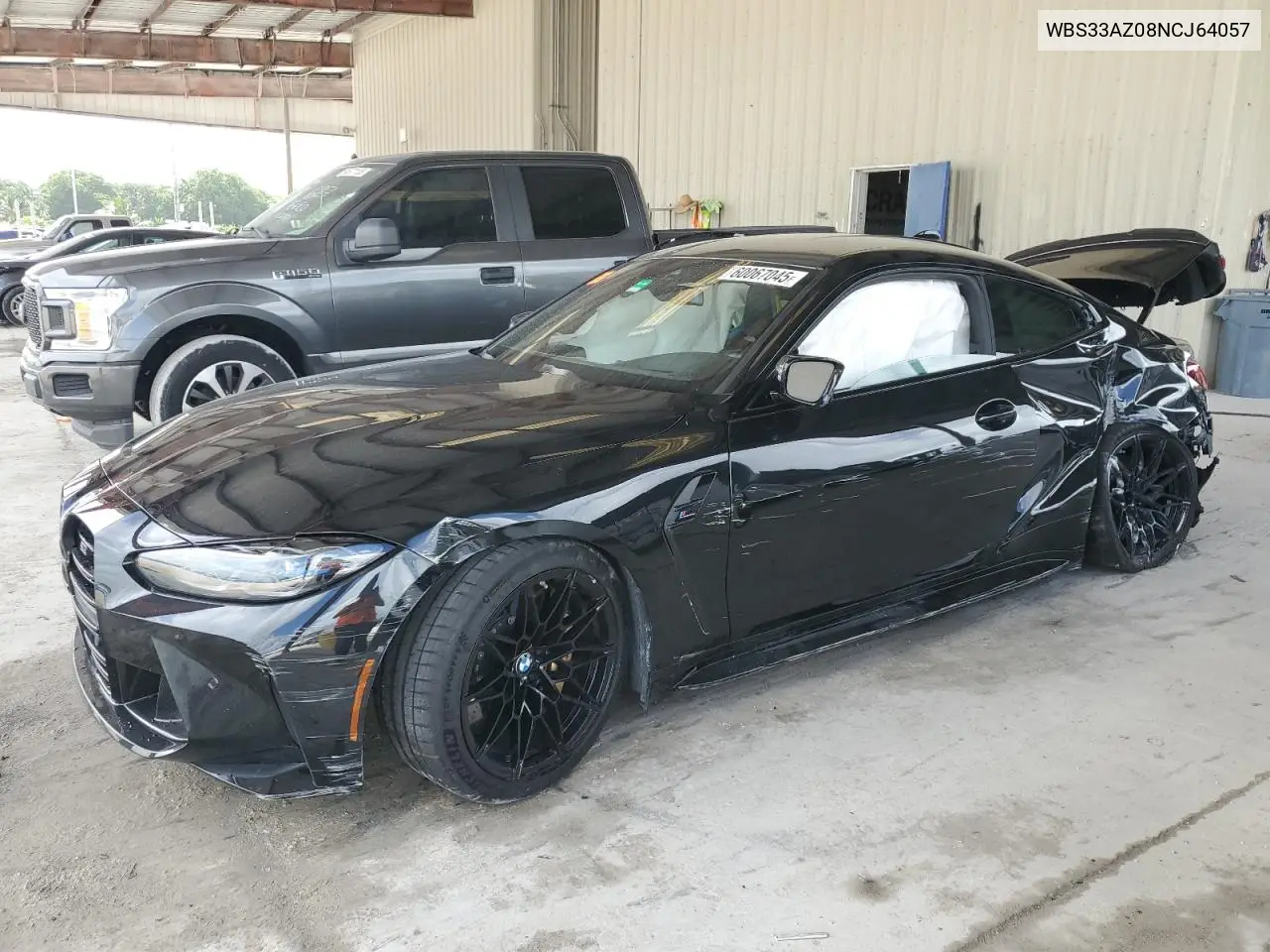2022 BMW M4 Competition VIN: WBS33AZ08NCJ64057 Lot: 60067045