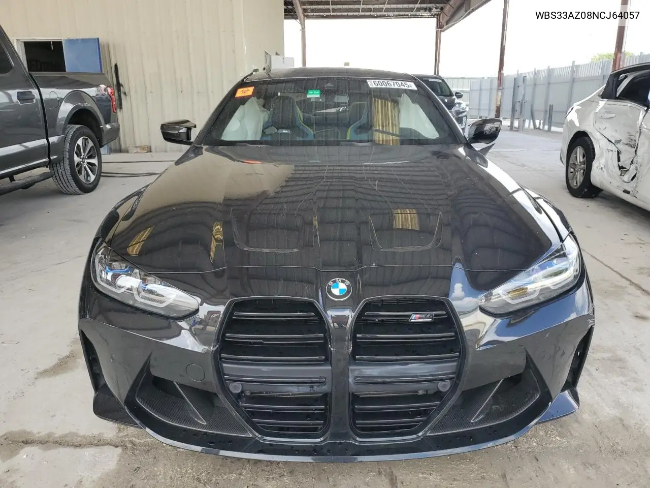 2022 BMW M4 Competition VIN: WBS33AZ08NCJ64057 Lot: 60067045