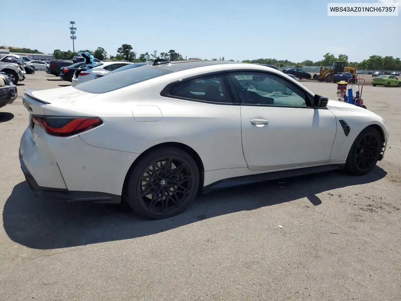 2022 BMW M4 Competition VIN: WBS43AZ01NCH67357 Lot: 60275815