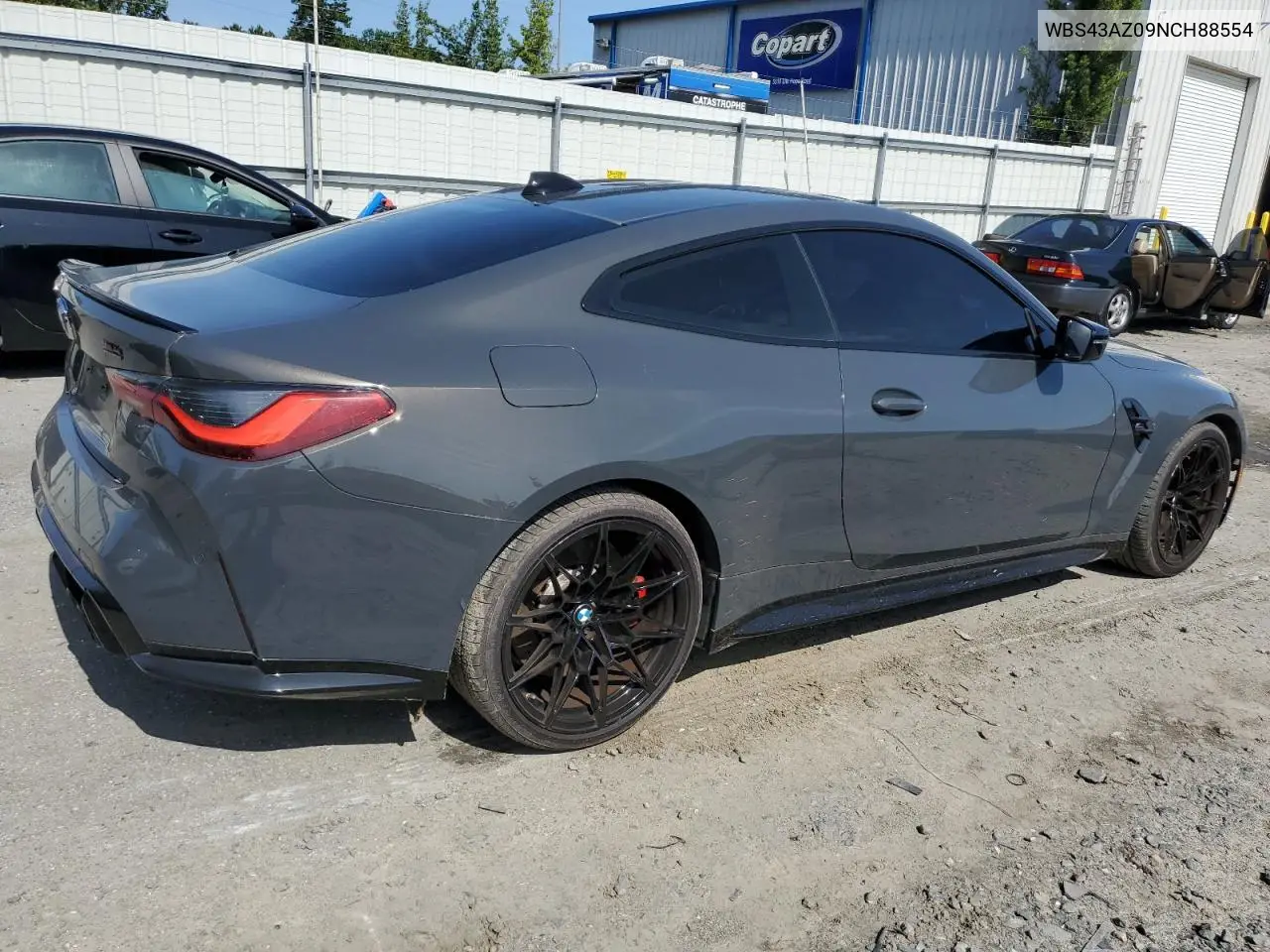 2022 BMW M4 Competition VIN: WBS43AZ09NCH88554 Lot: 60399585