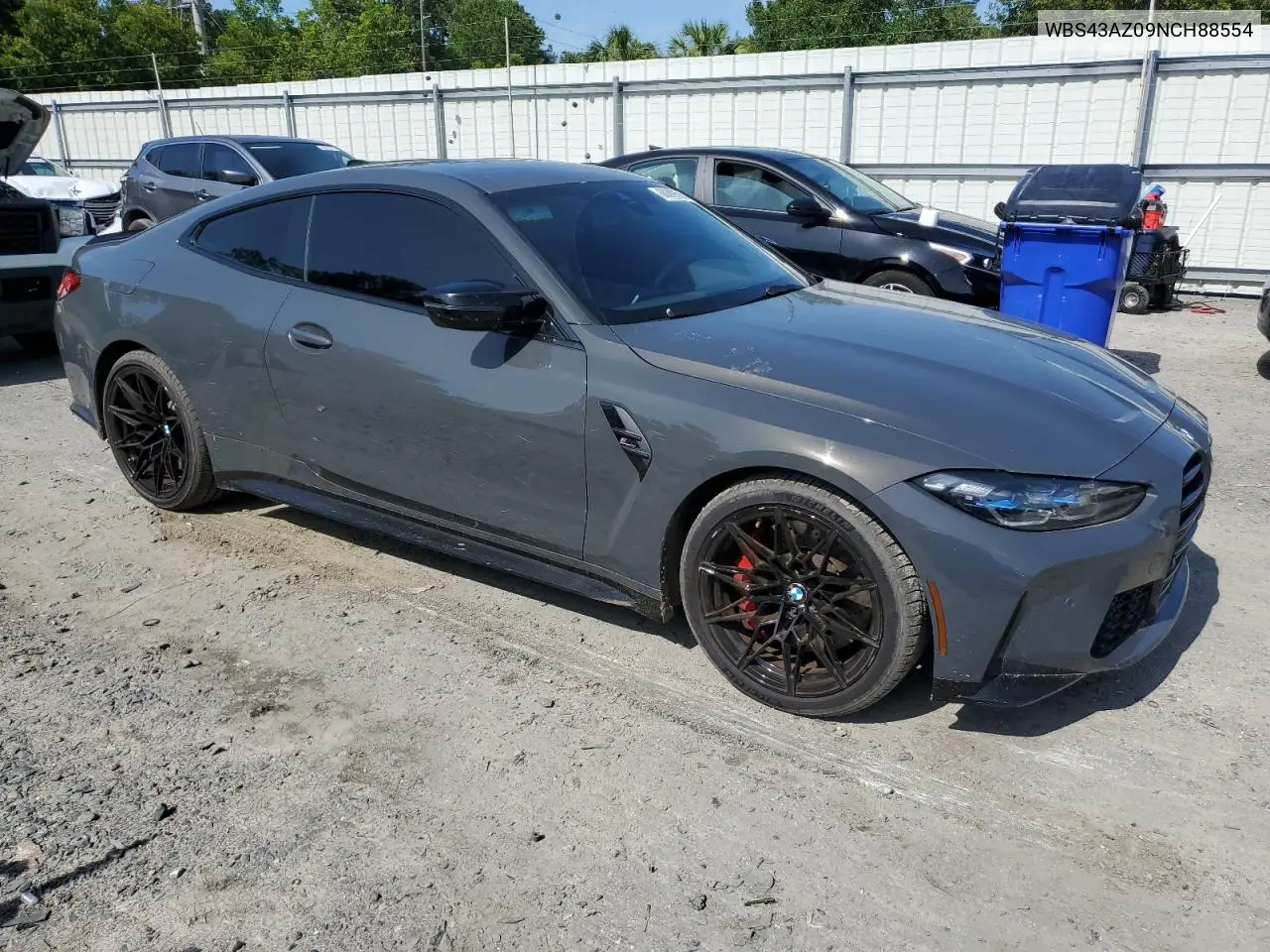 2022 BMW M4 Competition VIN: WBS43AZ09NCH88554 Lot: 60399585