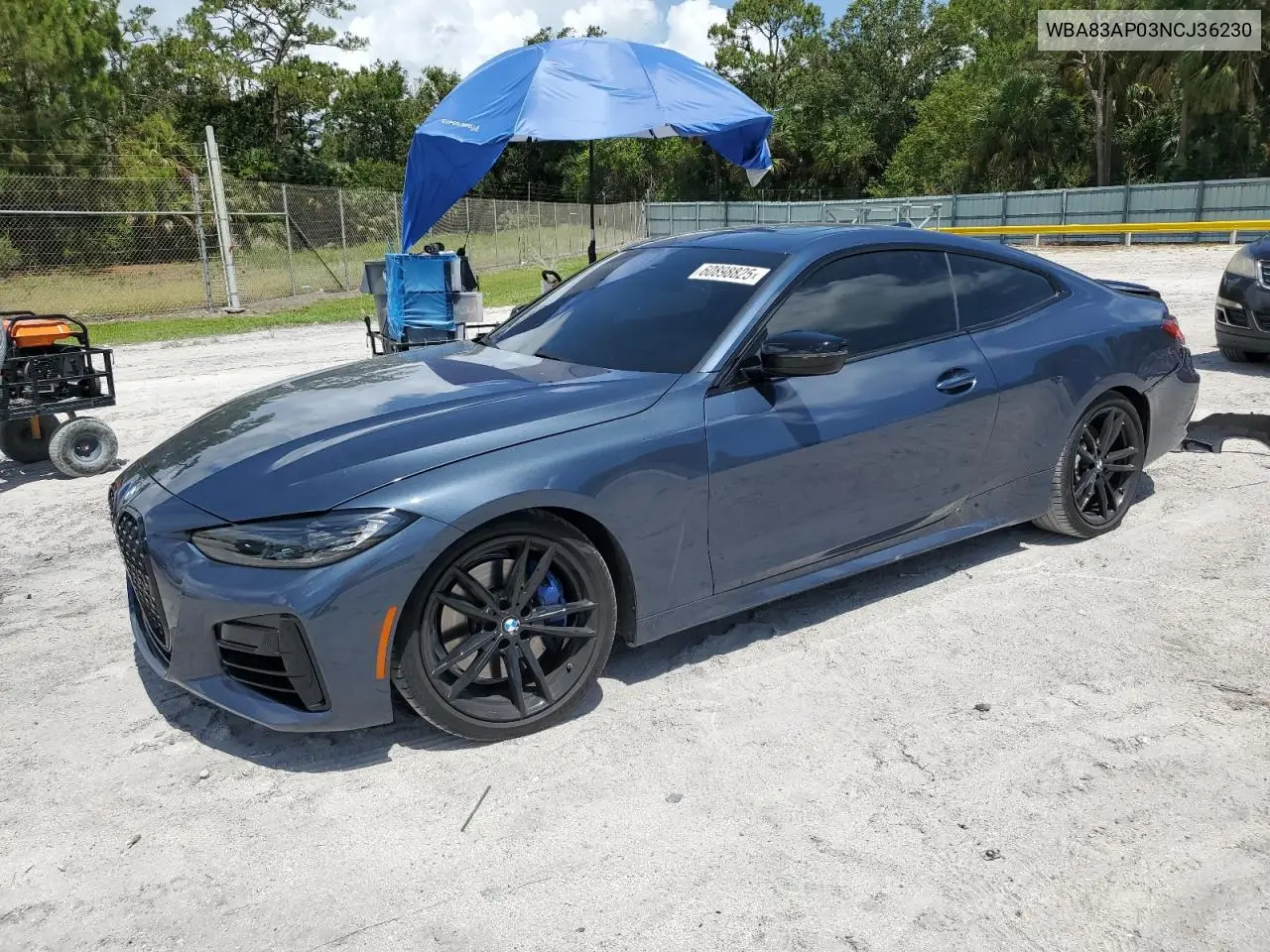 2022 BMW M440I VIN: WBA83AP03NCJ36230 Lot: 60898825