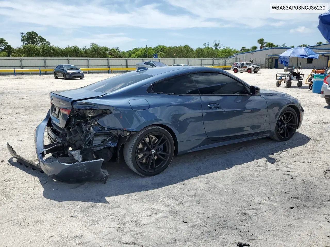 2022 BMW M440I VIN: WBA83AP03NCJ36230 Lot: 60898825