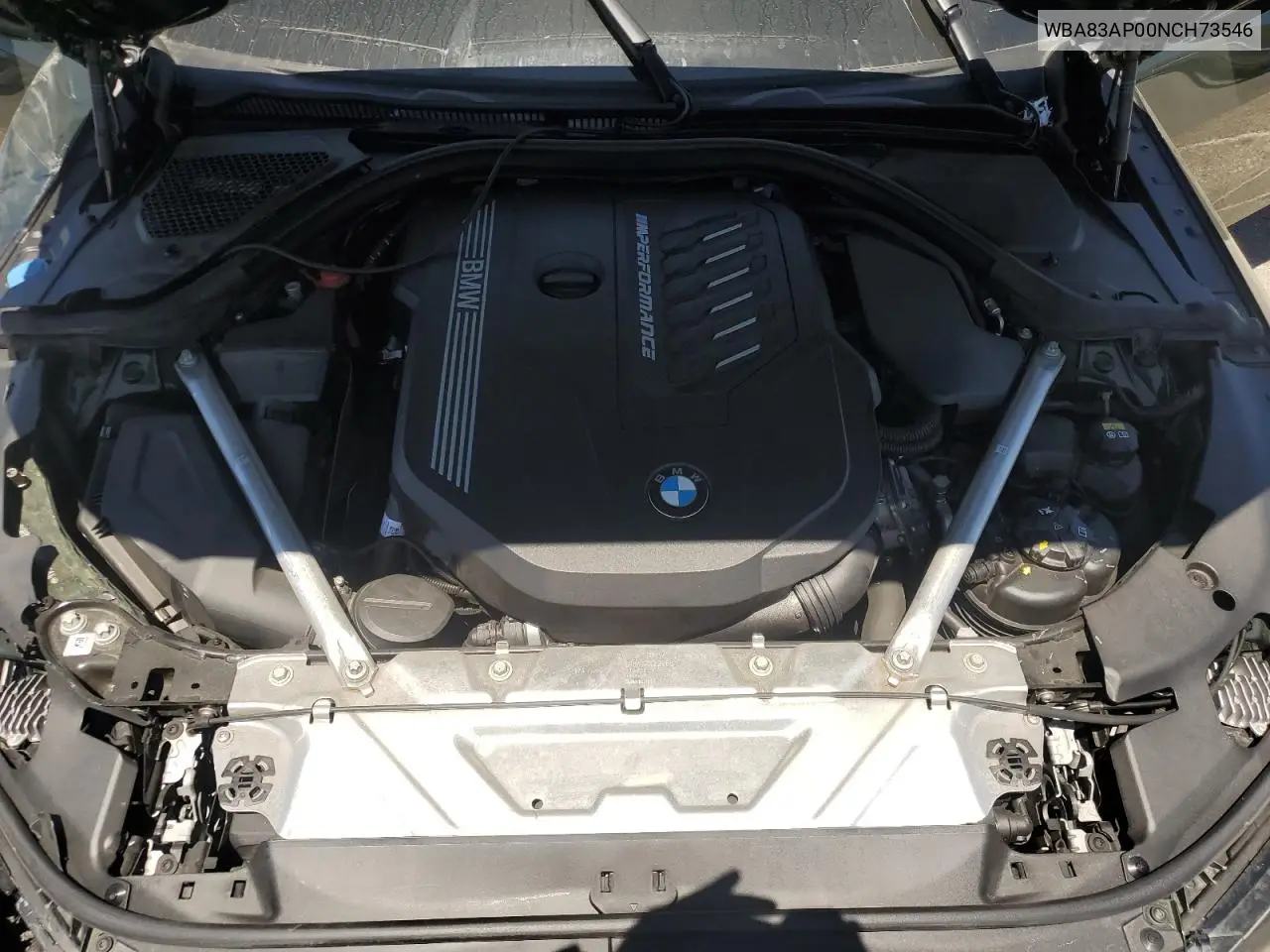 2022 BMW M440I VIN: WBA83AP00NCH73546 Lot: 62530305