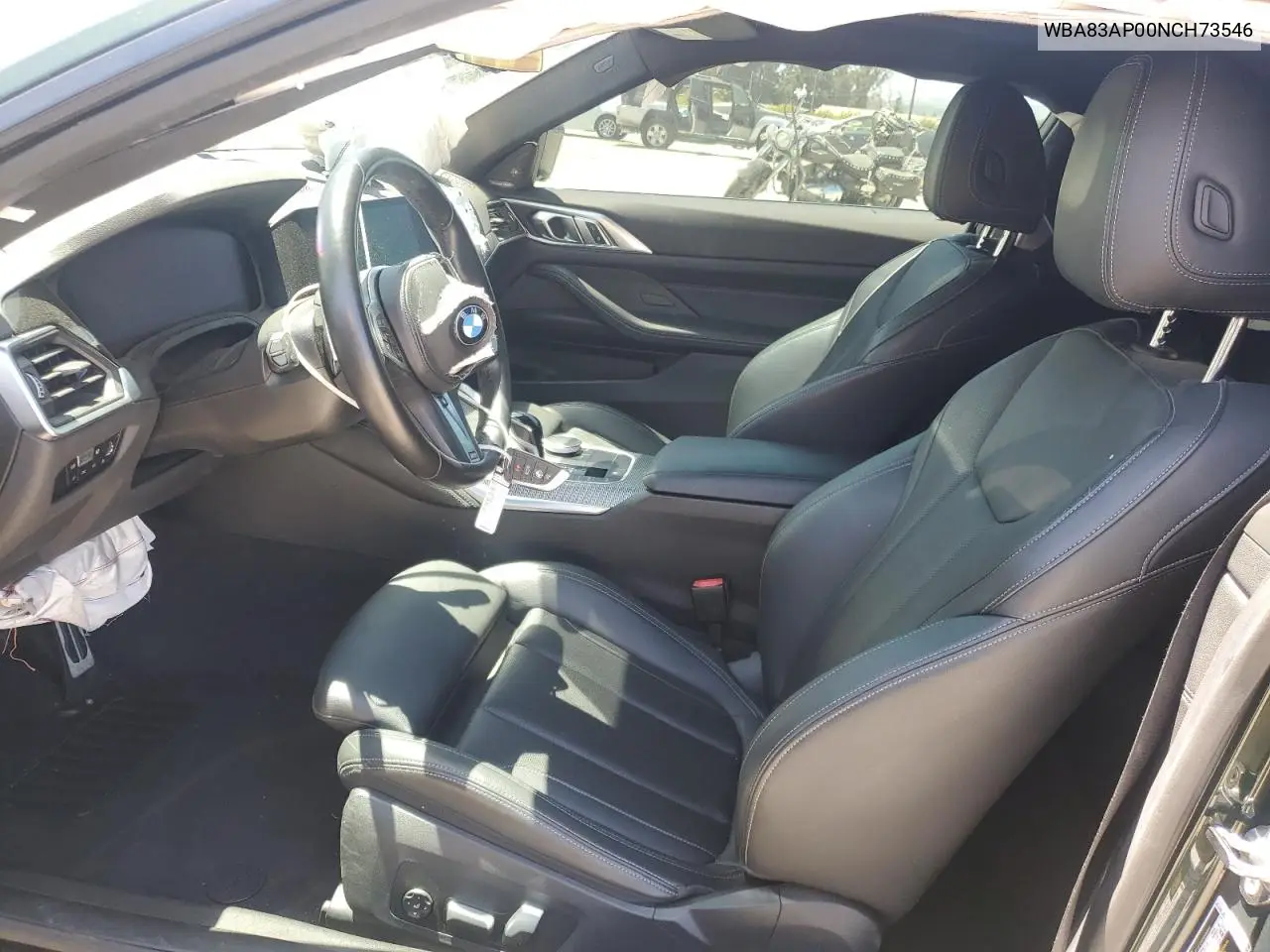 2022 BMW M440I VIN: WBA83AP00NCH73546 Lot: 62530305