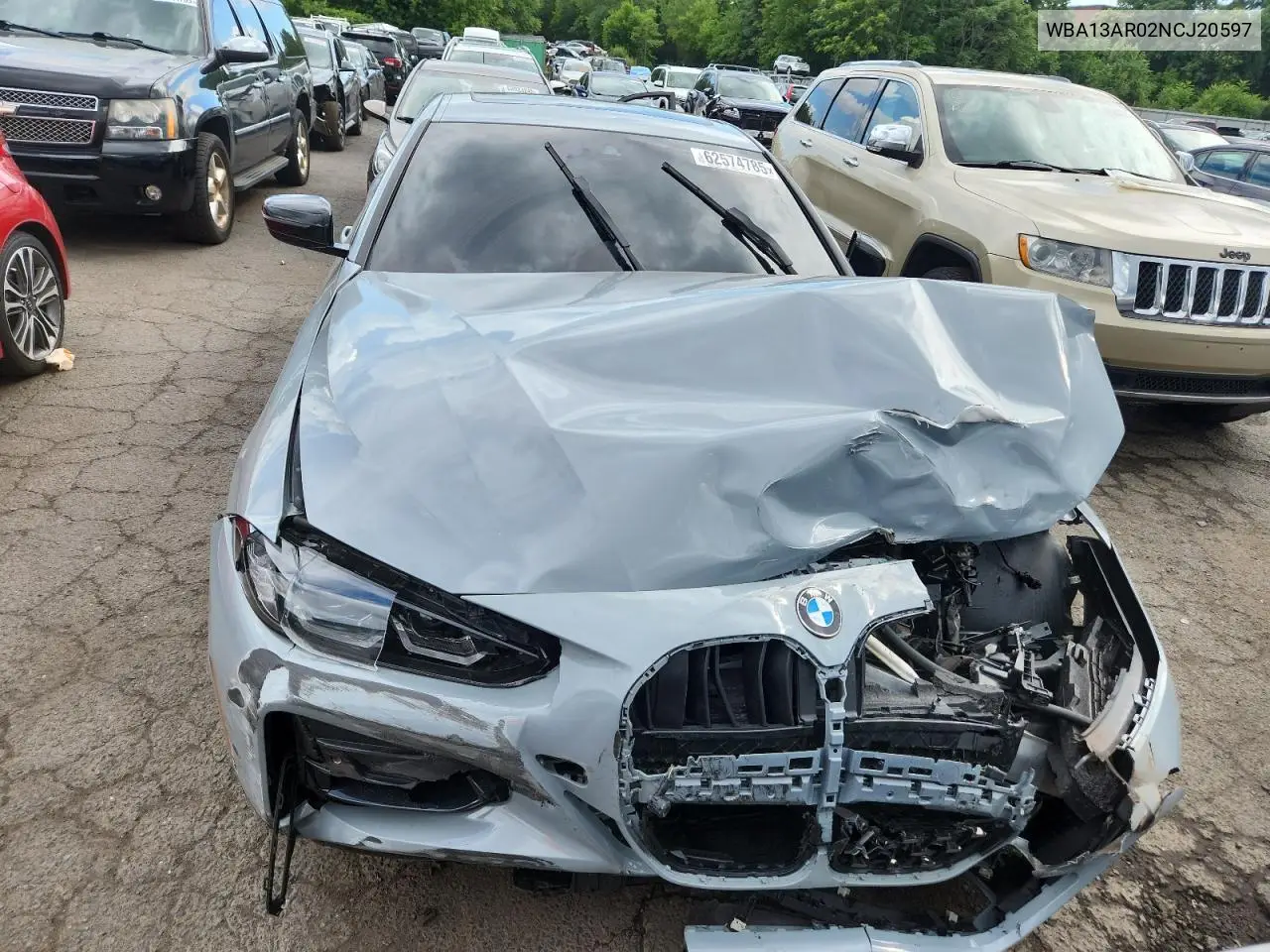 2022 BMW M440Xi VIN: WBA13AR02NCJ20597 Lot: 62574785