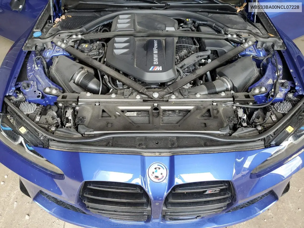 2022 BMW M4 Competition VIN: WBS33BA00NCL07228 Lot: 62653245