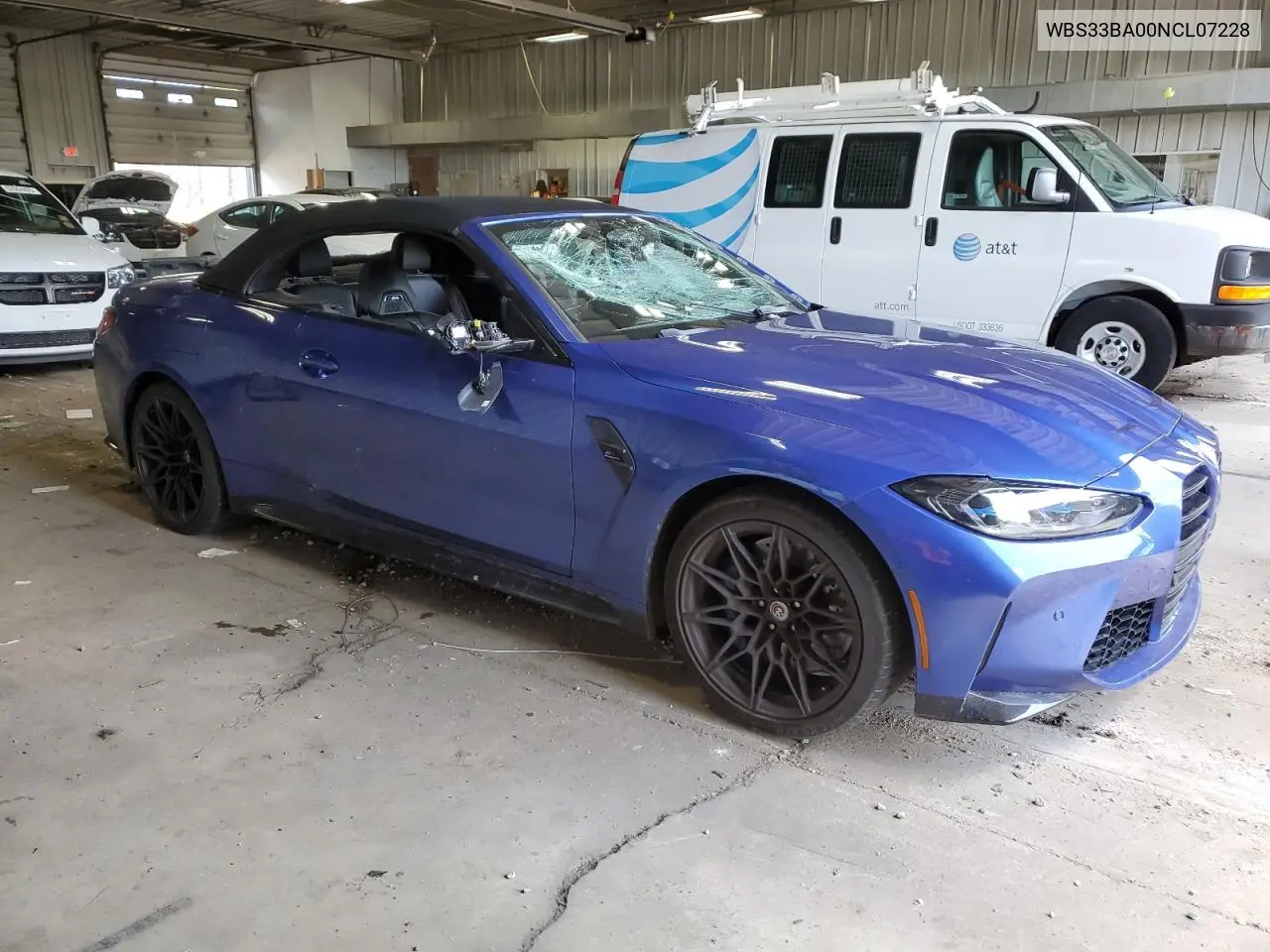 2022 BMW M4 Competition VIN: WBS33BA00NCL07228 Lot: 62653245