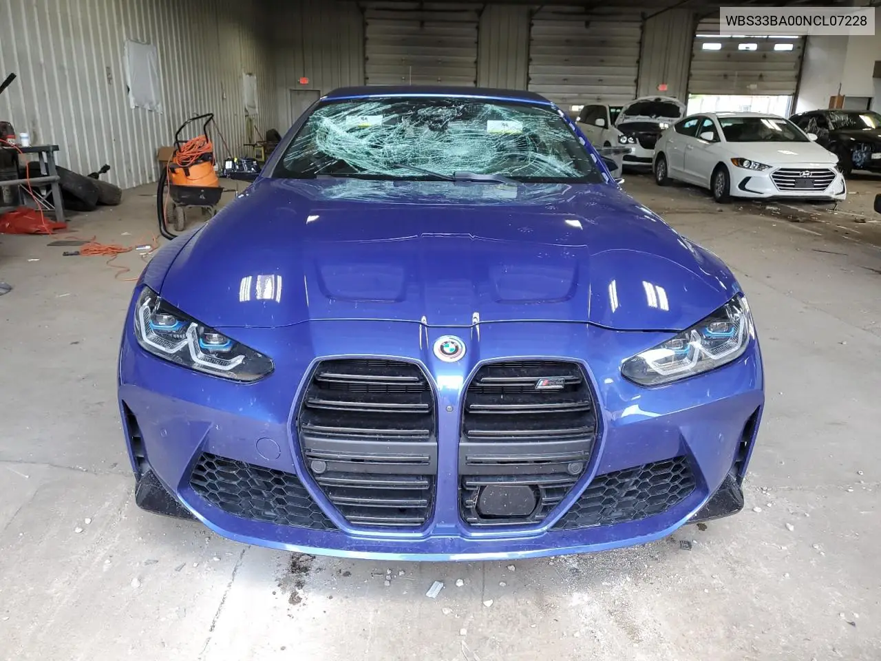 2022 BMW M4 Competition VIN: WBS33BA00NCL07228 Lot: 62653245