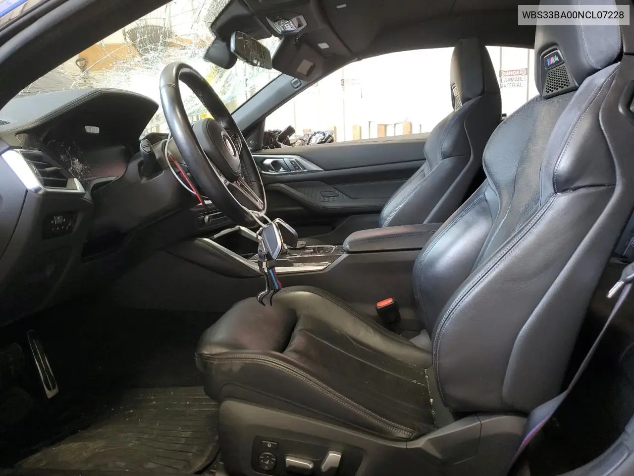 2022 BMW M4 Competition VIN: WBS33BA00NCL07228 Lot: 62653245