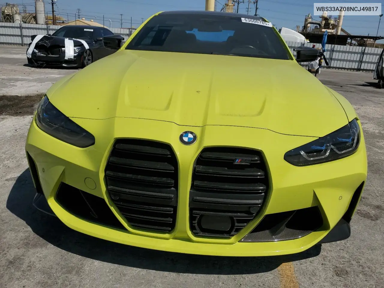 2022 BMW M4 Competition VIN: WBS33AZ08NCJ49817 Lot: 63600785