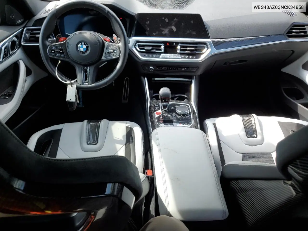 2022 BMW M4 Competition VIN: WBS43AZ03NCK34858 Lot: 64733515