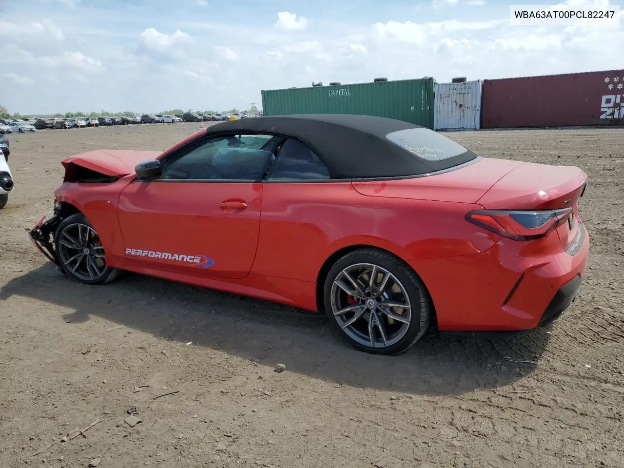 2023 BMW M440Xi VIN: WBA63AT00PCL82247 Lot: 56640365