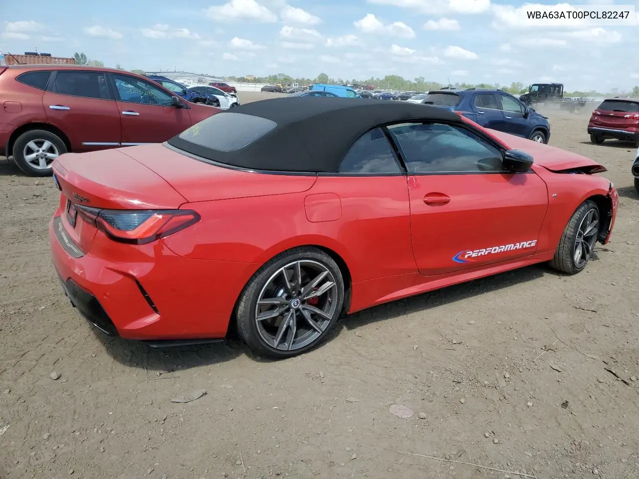 2023 BMW M440Xi VIN: WBA63AT00PCL82247 Lot: 56640365