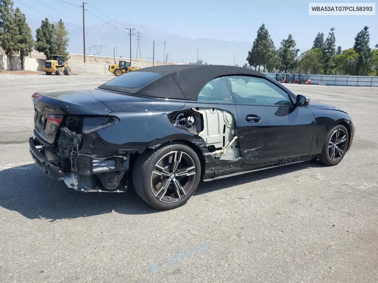 2023 BMW M440I VIN: WBA53AT07PCL58393 Lot: 60527305
